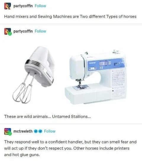 Hand Mixers Are Wild Horses