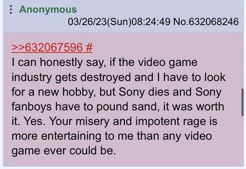 Sony Fanboys Pound Sand