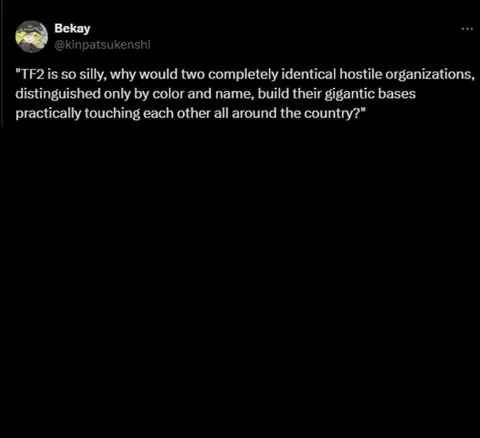 TF2 Is Just Lowe’s vs Home Depot