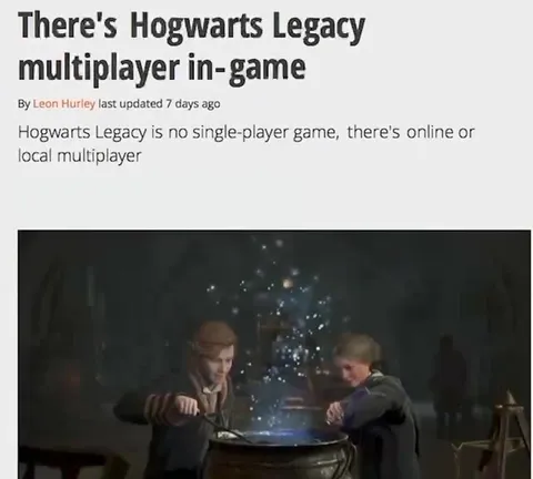 Hogwarts Legacy Multiplayer Chaos