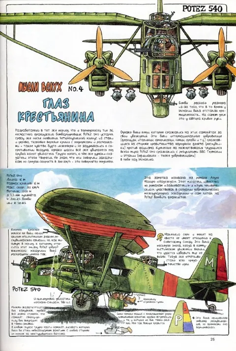 Глаз крестьянина — Potez 540