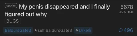 My Penis Disappeared