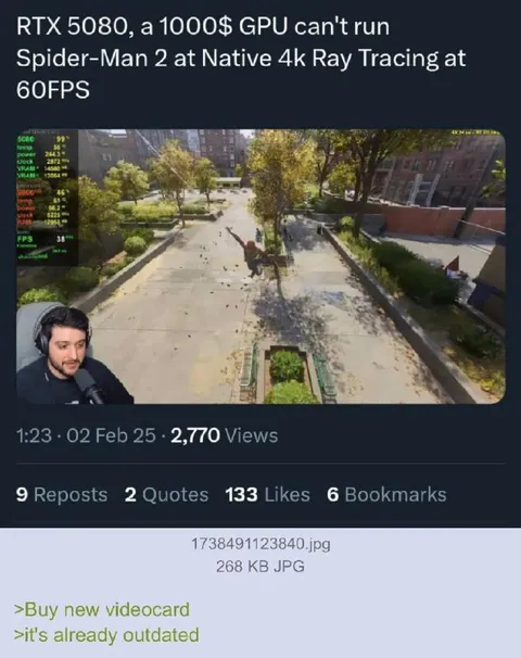 RTX 5080 Already Outdated