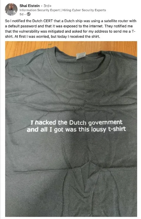 Dutch Government Hacking T-Shirt