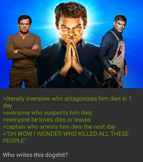 Dexter Kills Everyone Around Him