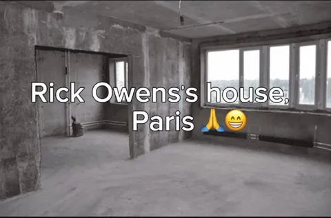 Rick Owens's House in Paris