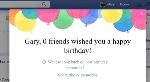 Zero Friends Birthday Wish