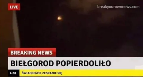 Biełgorod popierdoliło