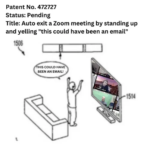 Auto-Exit Zoom Meeting Patent