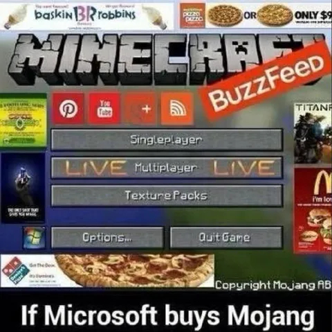If Microsoft Buys Mojang