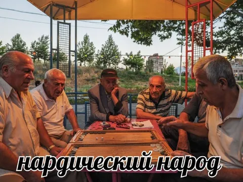 Народнический народ за игрой