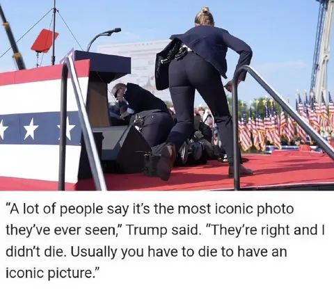 Trump Iconic Photo Quote