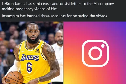 LeBron Pregnancy Video Cease-and-Desist