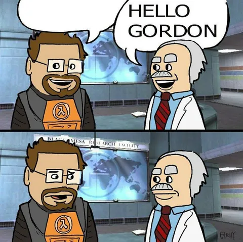 G-Man Says Hello Gordon