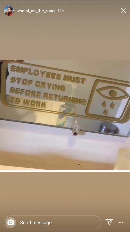 Stop Crying Before Work