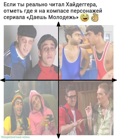 Если читал Хайдеггера — найди персонажа