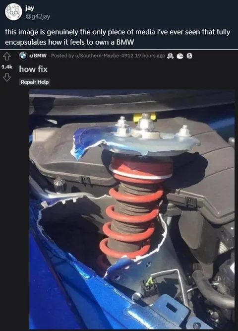 Owning a BMW Feels Like This