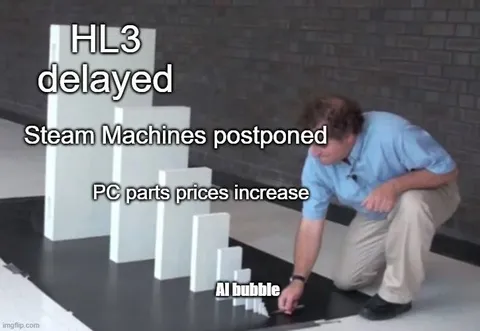 HL3 Delayed Domino Effect