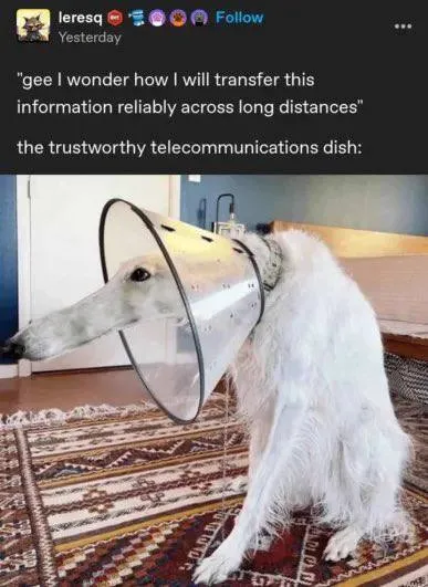 Trustworthy Telecommunications Dish