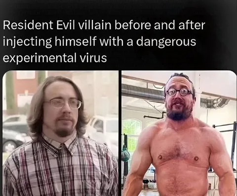 Resident Evil Villain Before and After