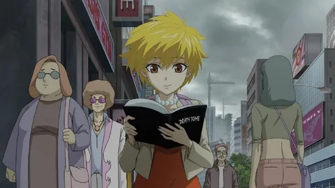 Misa Reading the Death Note