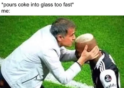 Pouring Coke Too Fast