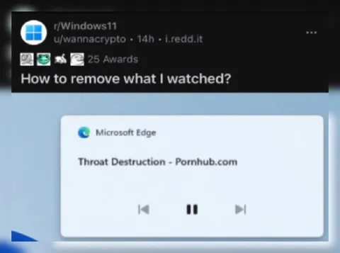 Edge Reveals Browsing History
