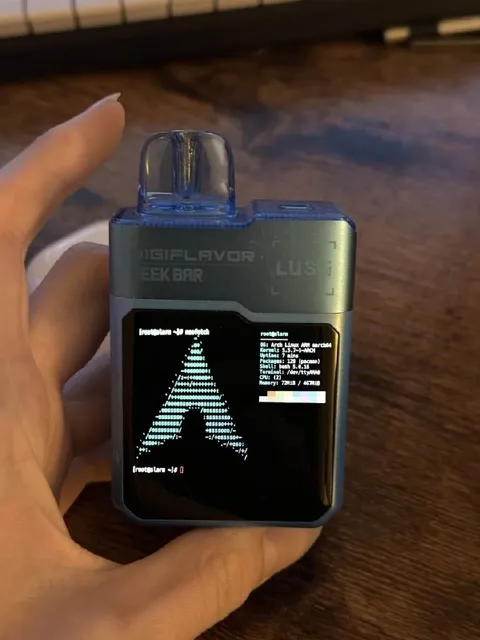 ASCII Christmas Tree Vape