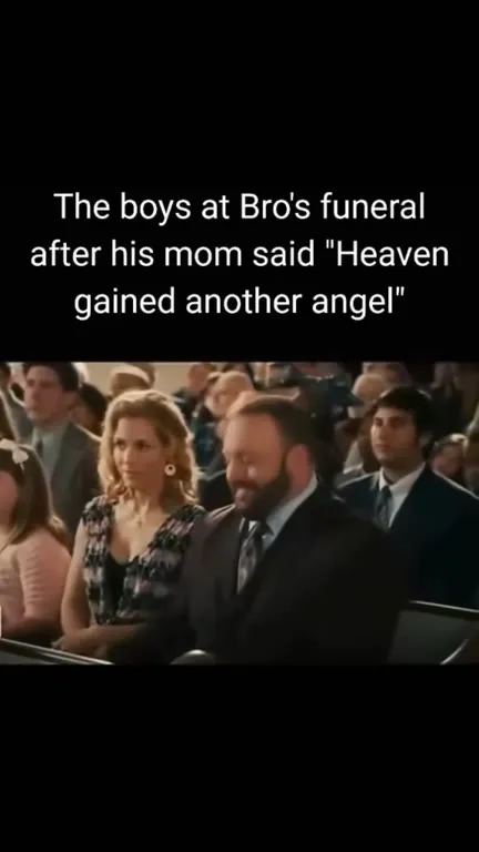 Boys Laughing at the Funeral