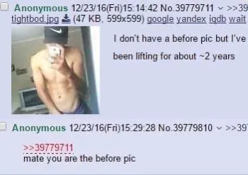 You Are the Before Pic