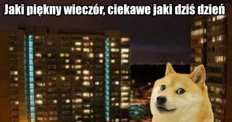 Jaki piękny wieczór
