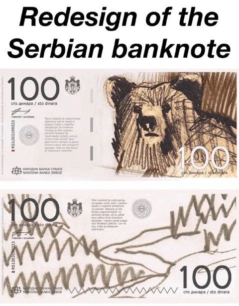 Serbian Banknote Redesign
