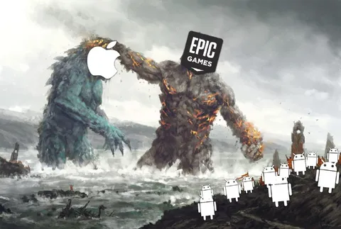 Epic Games Battles Apple