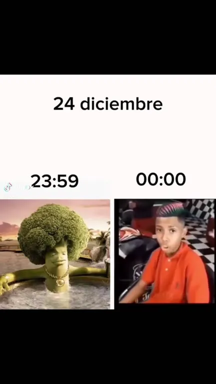 Cambio de 23:59 a 00:00
