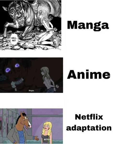 Manga Anime Netflix Adaptation
