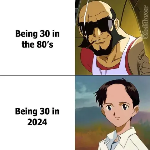 Being 30 Then and Now