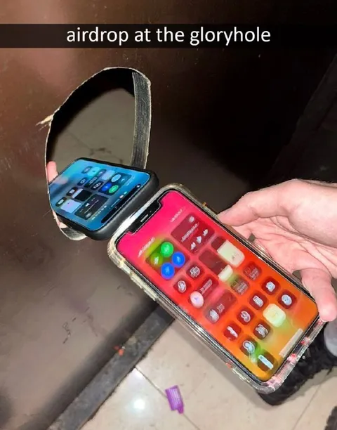 Airdrop at the Gloryhole