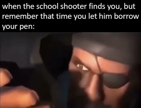 When He Remembers the Pen
