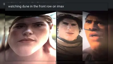 Dune Front Row IMAX View