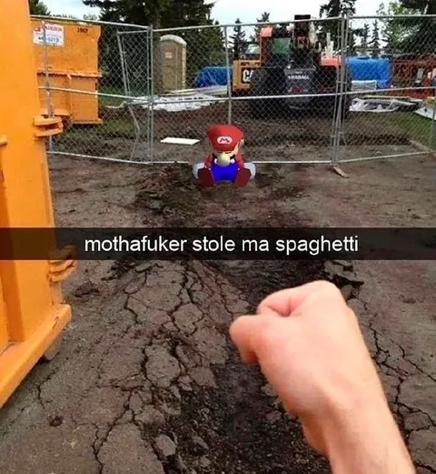 Mario Stole My Spaghetti