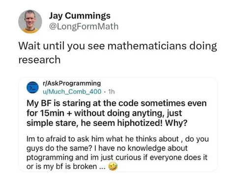 Mathematicians Doing Research