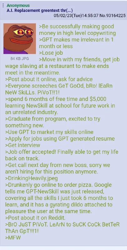 AI Replacement Greentext