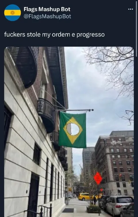 They Stole Ordem e Progresso