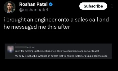 Engineer Explains Sales Call
