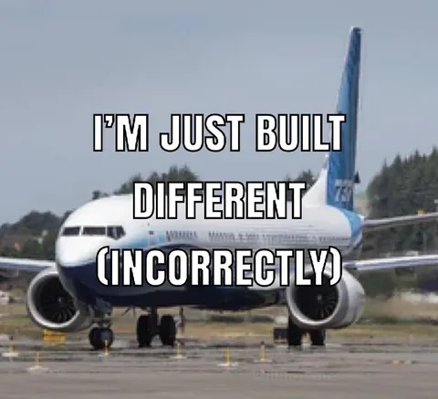 Built Different Incorrectly