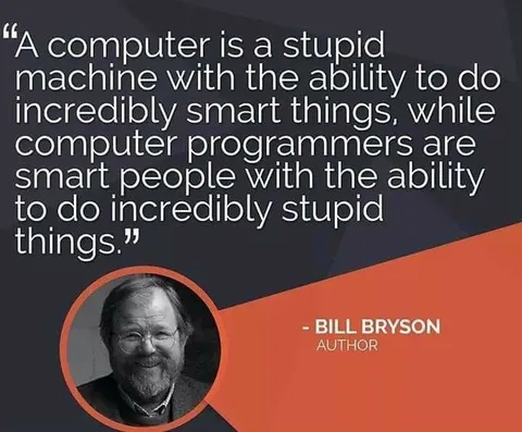 Computers and Programmers Quote
