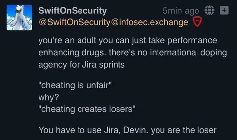 Jira Sprint Doping Joke