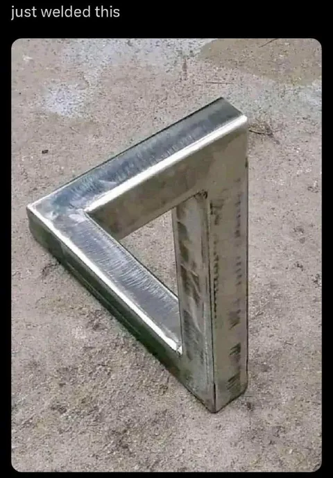 Just Welded This Triangle