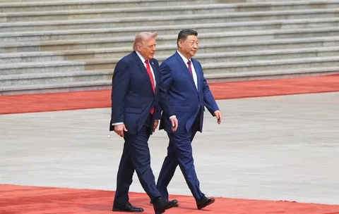 Трамп и Си идут в ногу