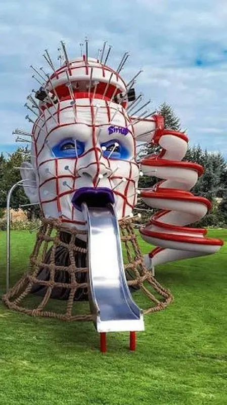 Pinhead Playground Slide